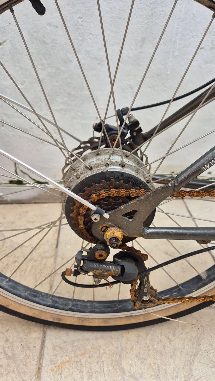 Bicicleta DROP Cruiser Bitronik Retrô Aro 26 - Foto 5
