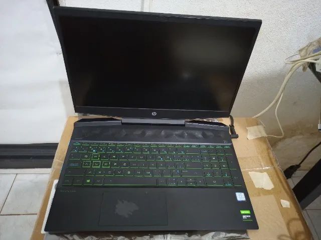 Notebook HP GTX 1650 I5 9 geracao LEIA - Foto 5