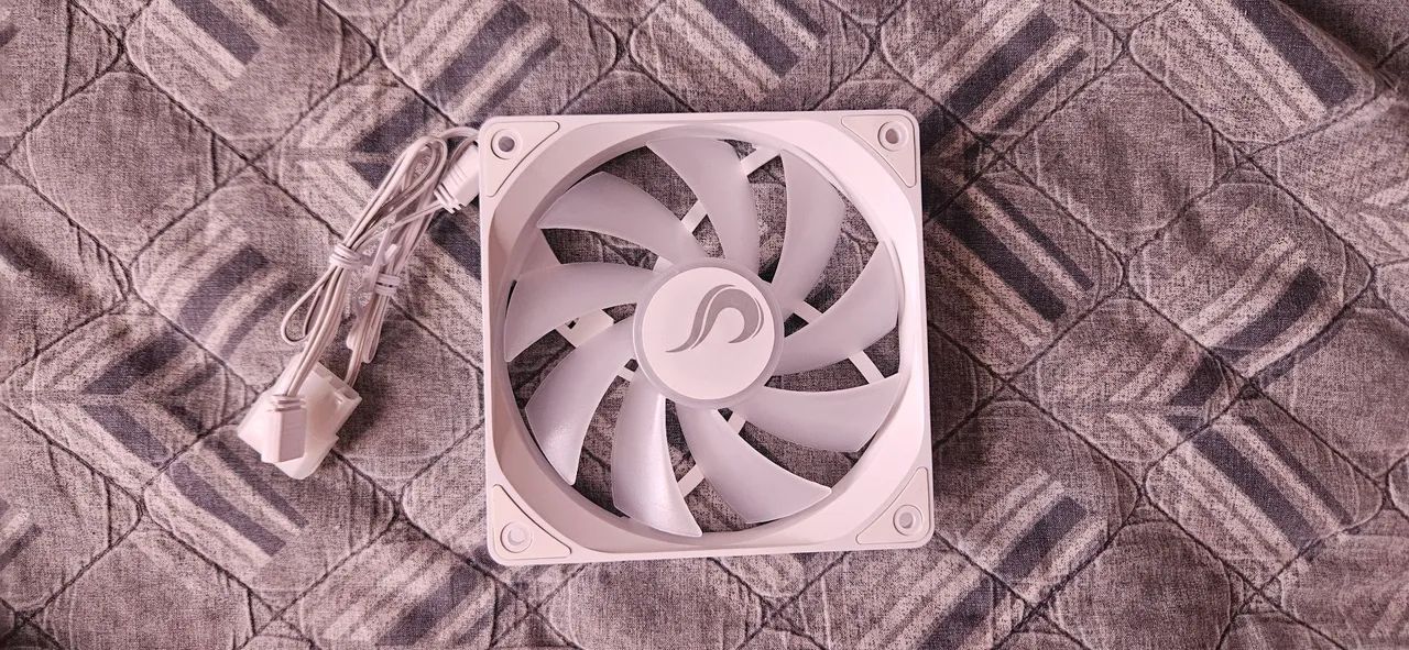 Fan Rise Mode Frost 120mm ARGB 5V Branco - Foto 2