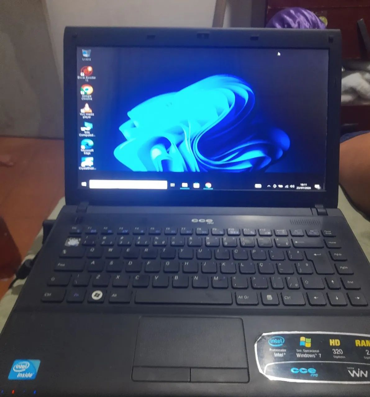 Notebook CCE HD DE 500 GIGAS 4 DE RAM WINDOWS 10 SO PEGA NA TOMADA - Foto 4