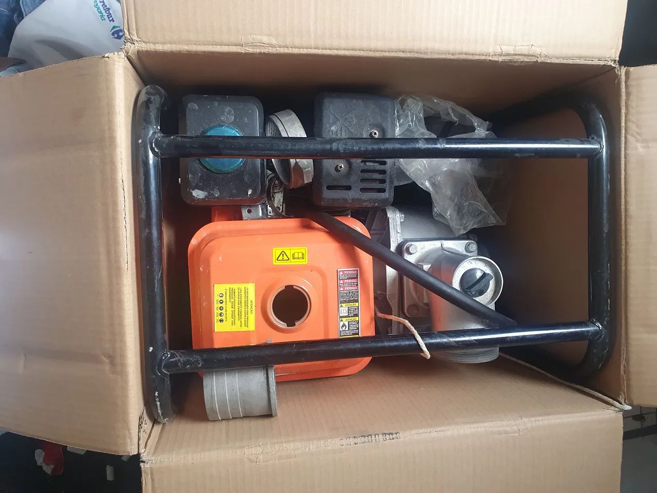 Motobomba Gasolina Autoescorvante VMB-653 3 Pol. 4T 6,5HP Vazão 60000L/h VULCAN-56341 - Foto 2