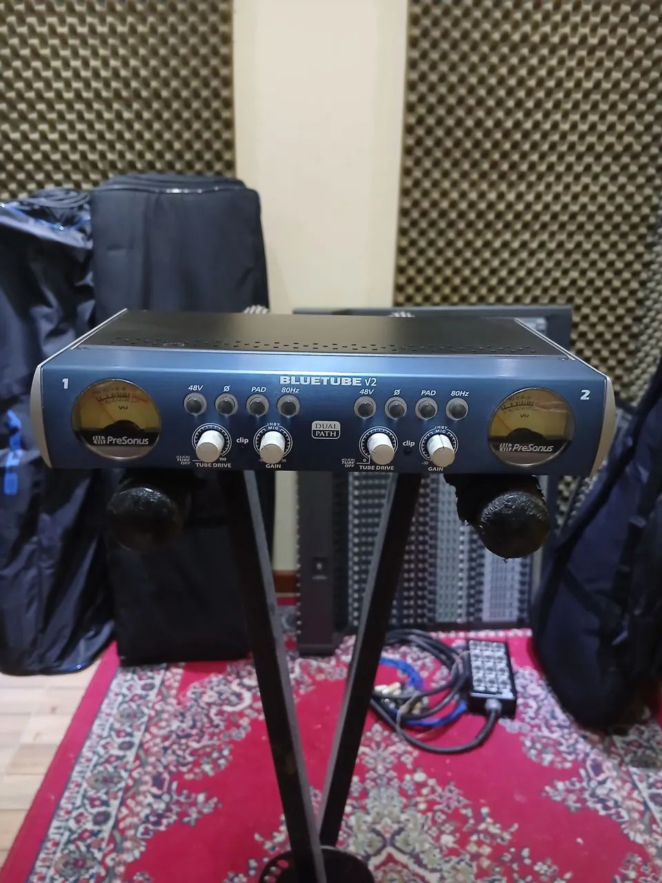 Microfone condensador Behringer B2 Pro +pré Bluetube v2 presonus. - Foto 5