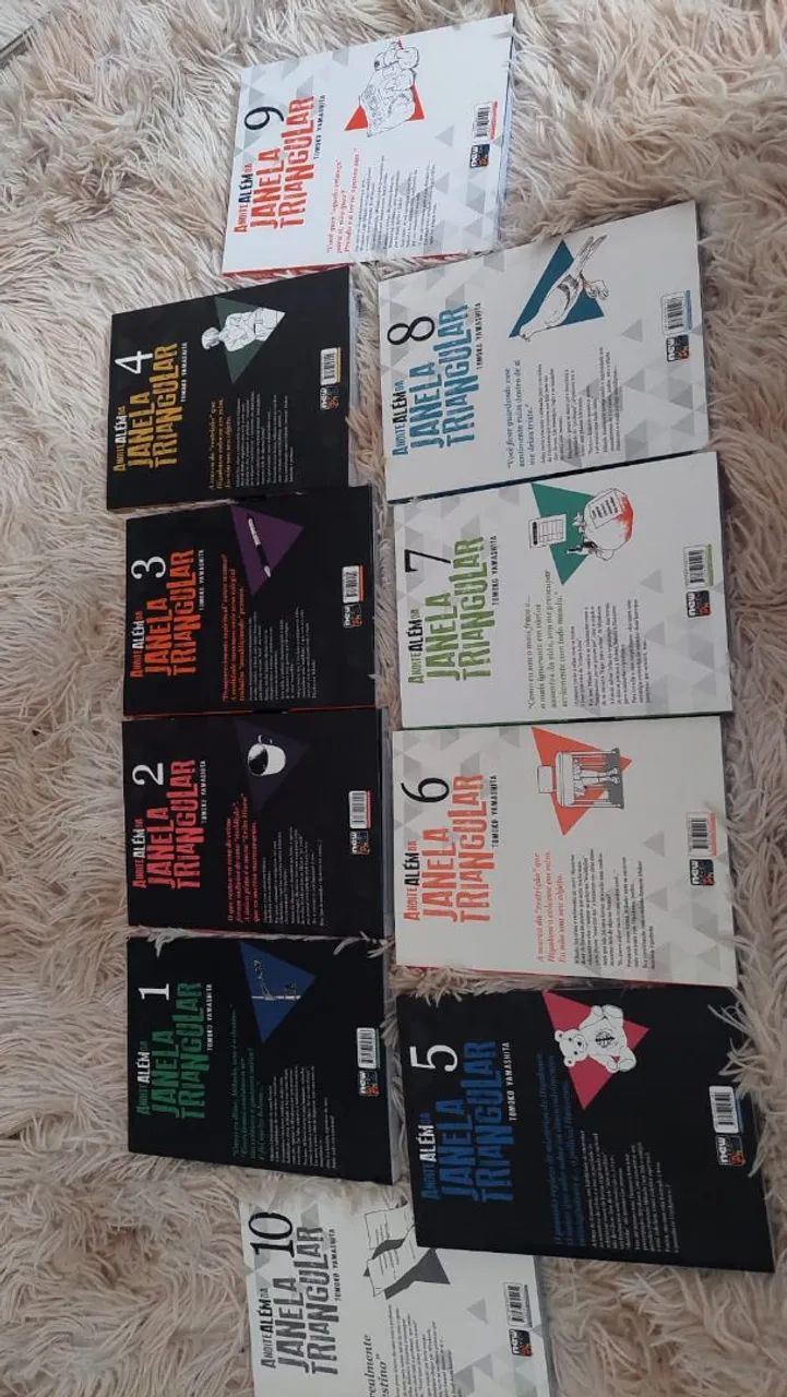 Coleção completa de mangás - A noite além da janela Triangular  - Foto 4