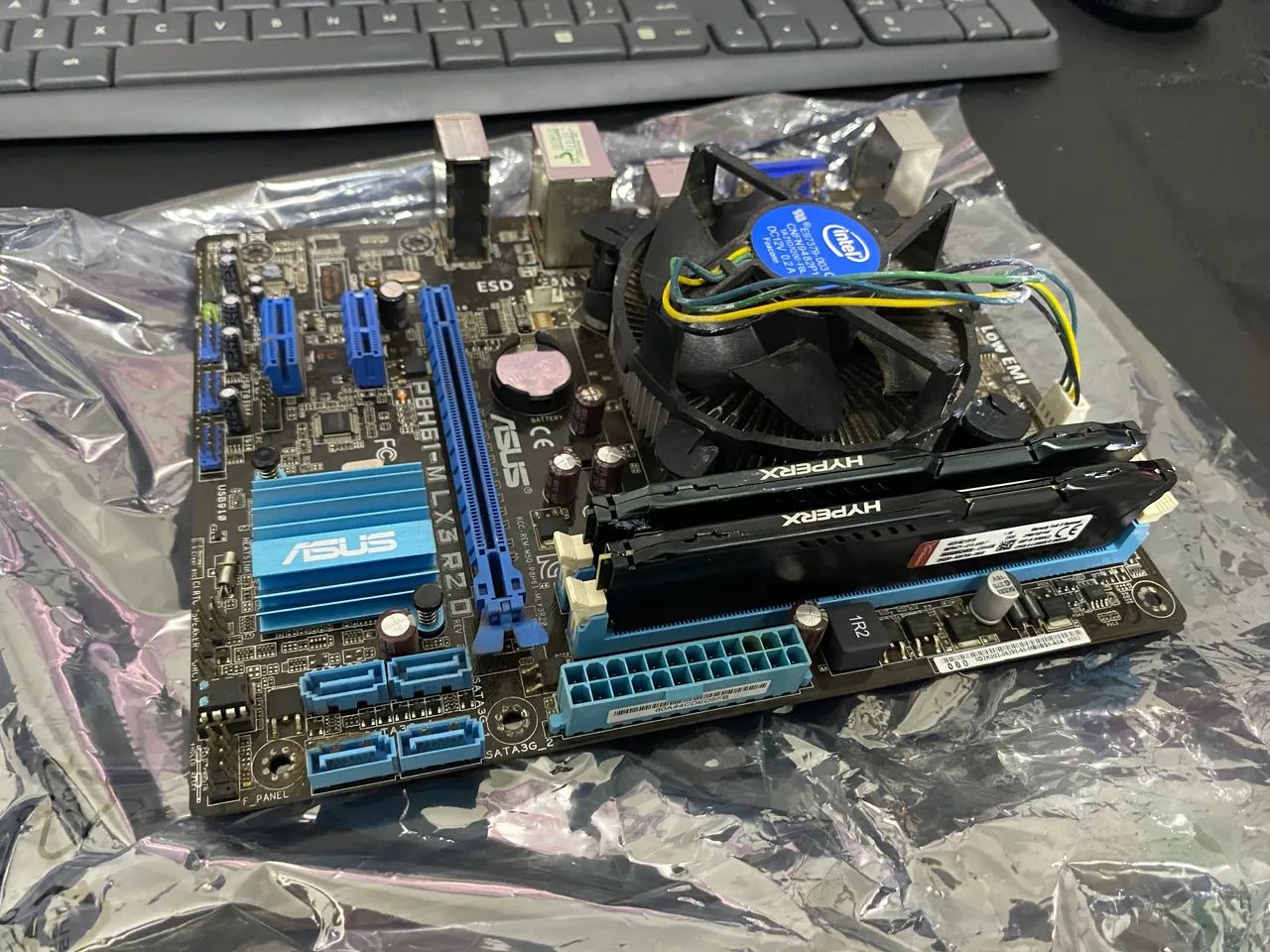 Kit i7 3770 placa mãe Asus + 16 Gb Ram  - Foto 2