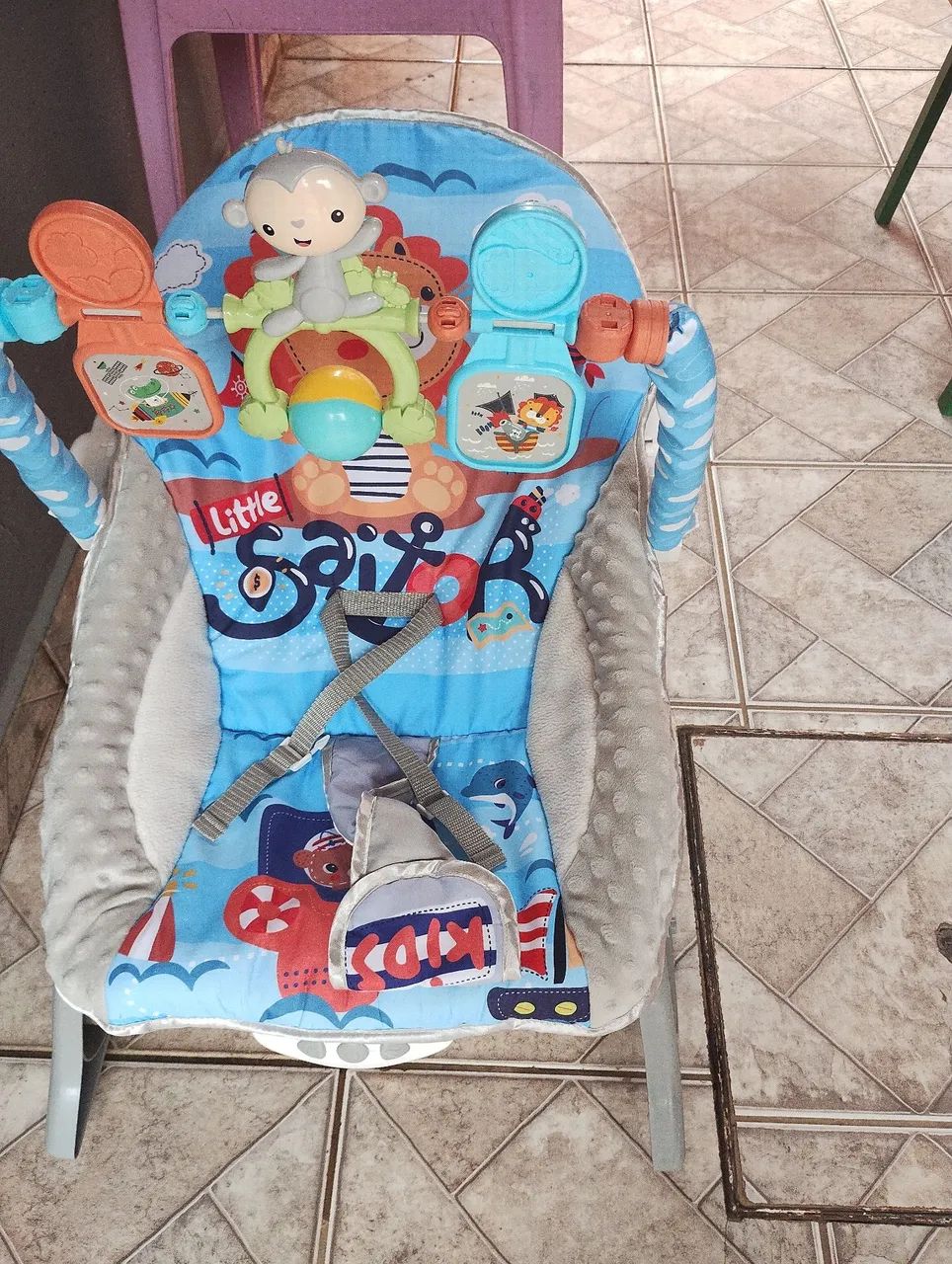 Vendo cadeirinha de balanço bebe  - Foto 3