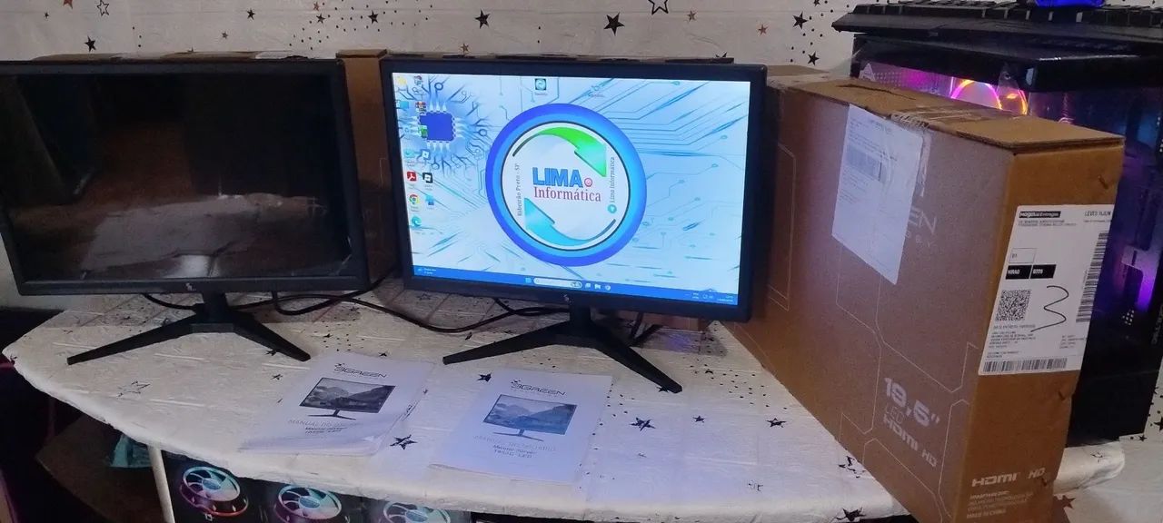 Monitor, HDMI, 75HZ, 19 polegadas LED  - Foto 5
