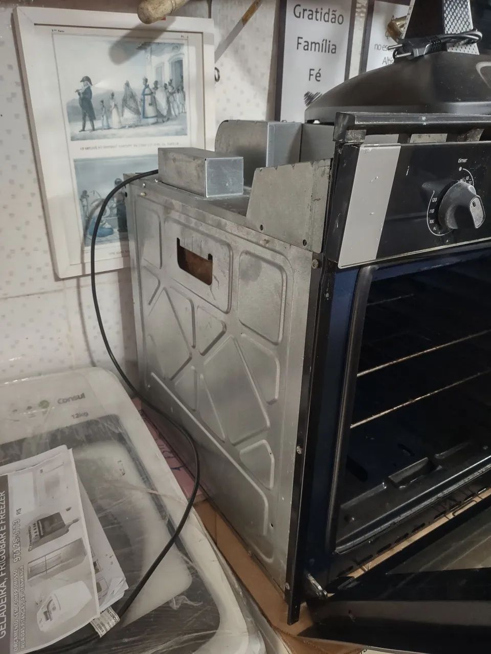 Forno elétrico e a gás funcionando perfeitamente  - Foto 5