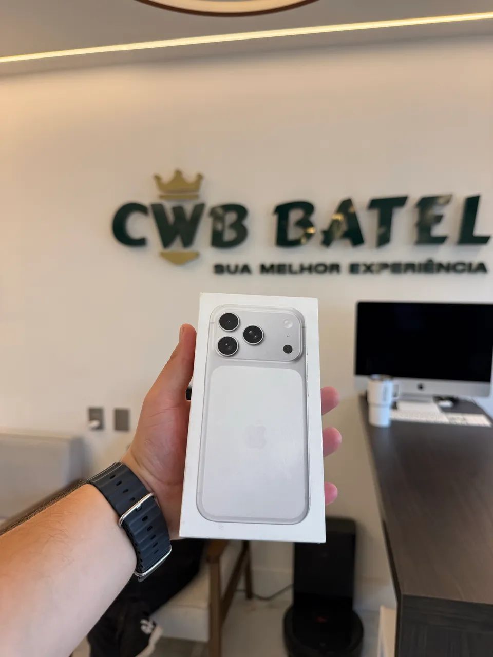 iPhone 17 pro 256gb Silver Novo Lacrado | Loja Física - Celulares