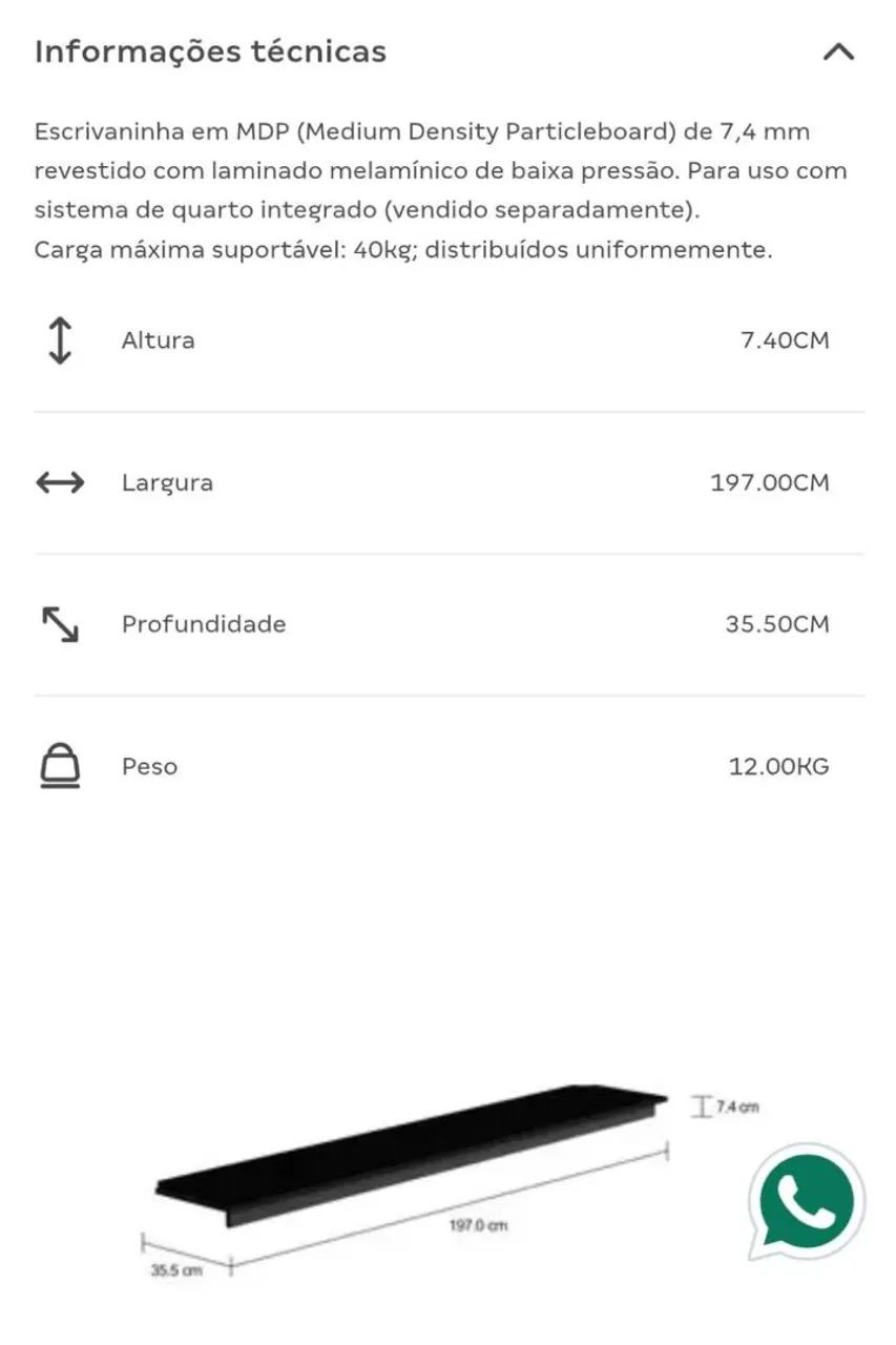 Sistema de quarto integrado tok stok  - Foto 3