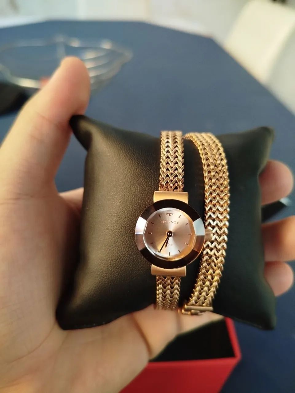 Relógio Technos Feminino Mini Rosé 5Y20IR/4J - Foto 4