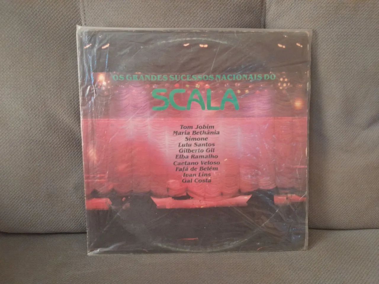Disco de vinil MPB escala