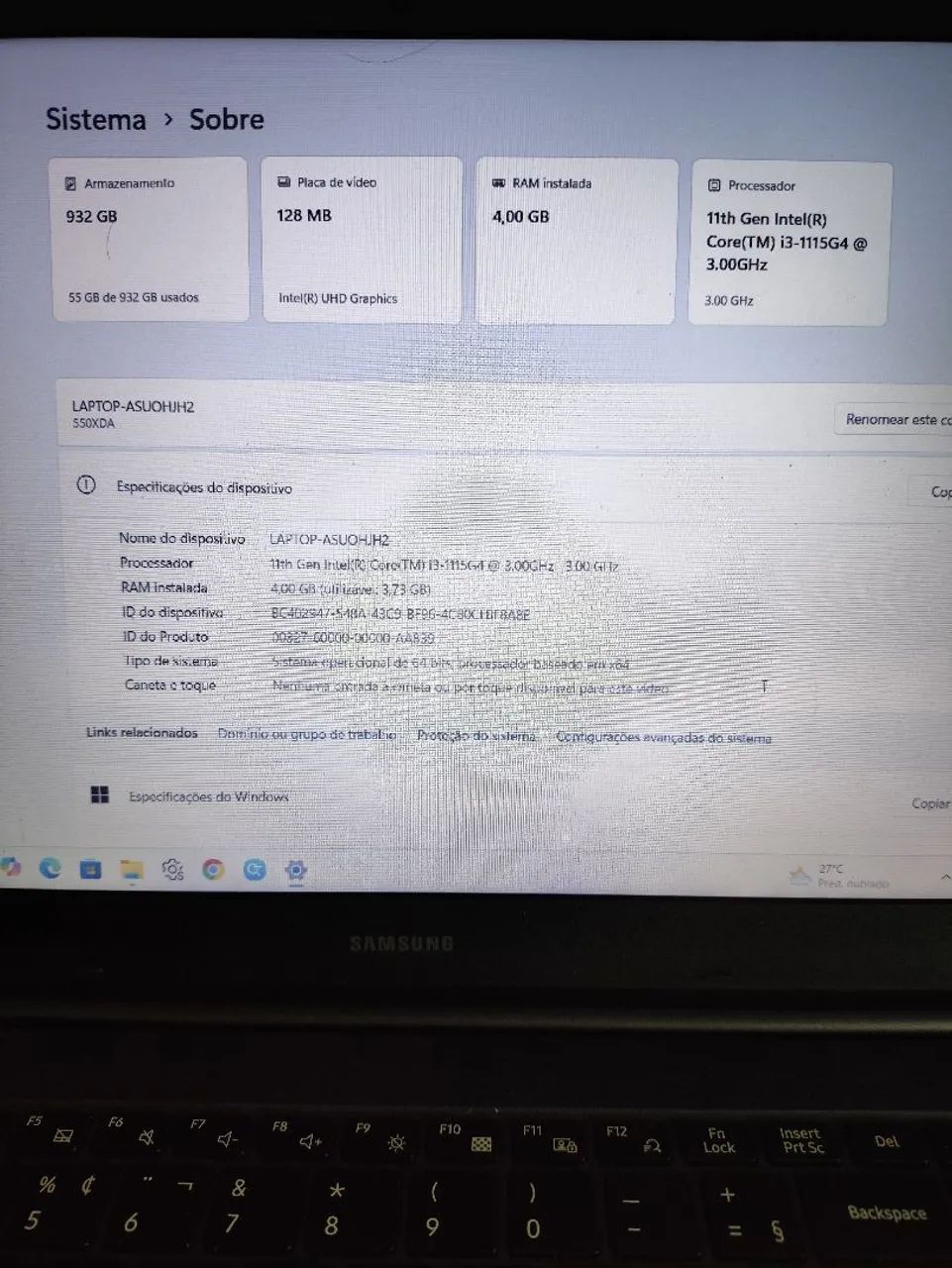 Notebook Samsung book CORE i3 - Foto 4