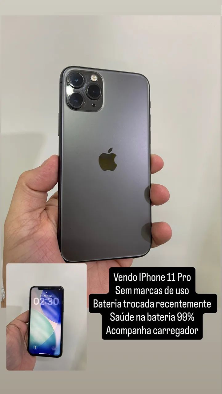 iPhone 11 Pro 64GB Cinza - Foto 2