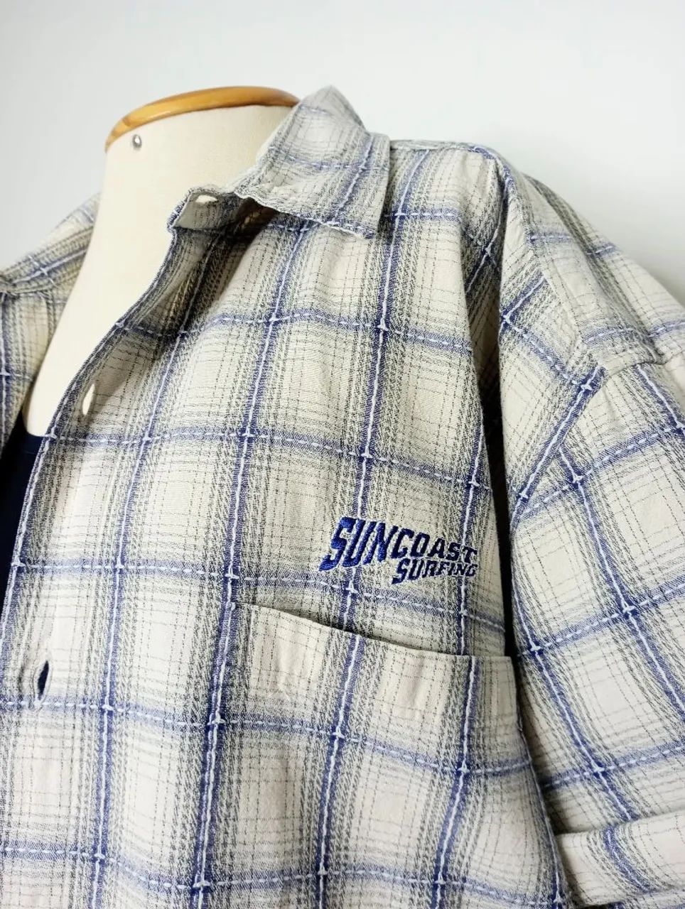 Camisa Vintage Surf 100% Algodão Tamanho M G  - Foto 3