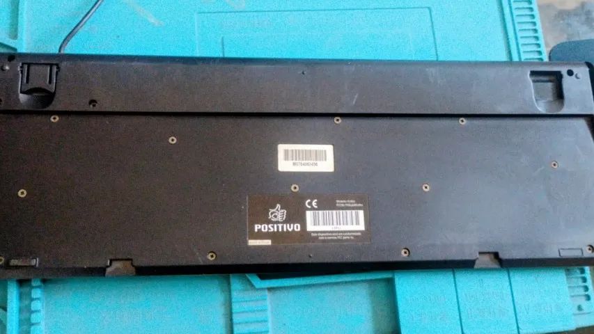 Teclado Positivo Com Fio (Usado) - Foto 2