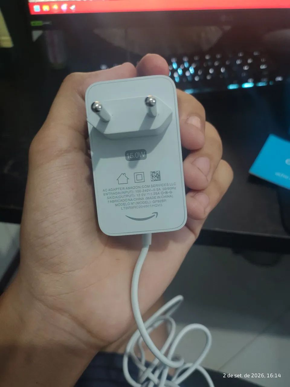 Alexa ECHO DOT com relogio - Foto 3