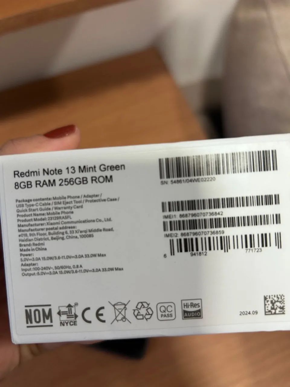 Celular redmi not 13 250GB - Foto 5