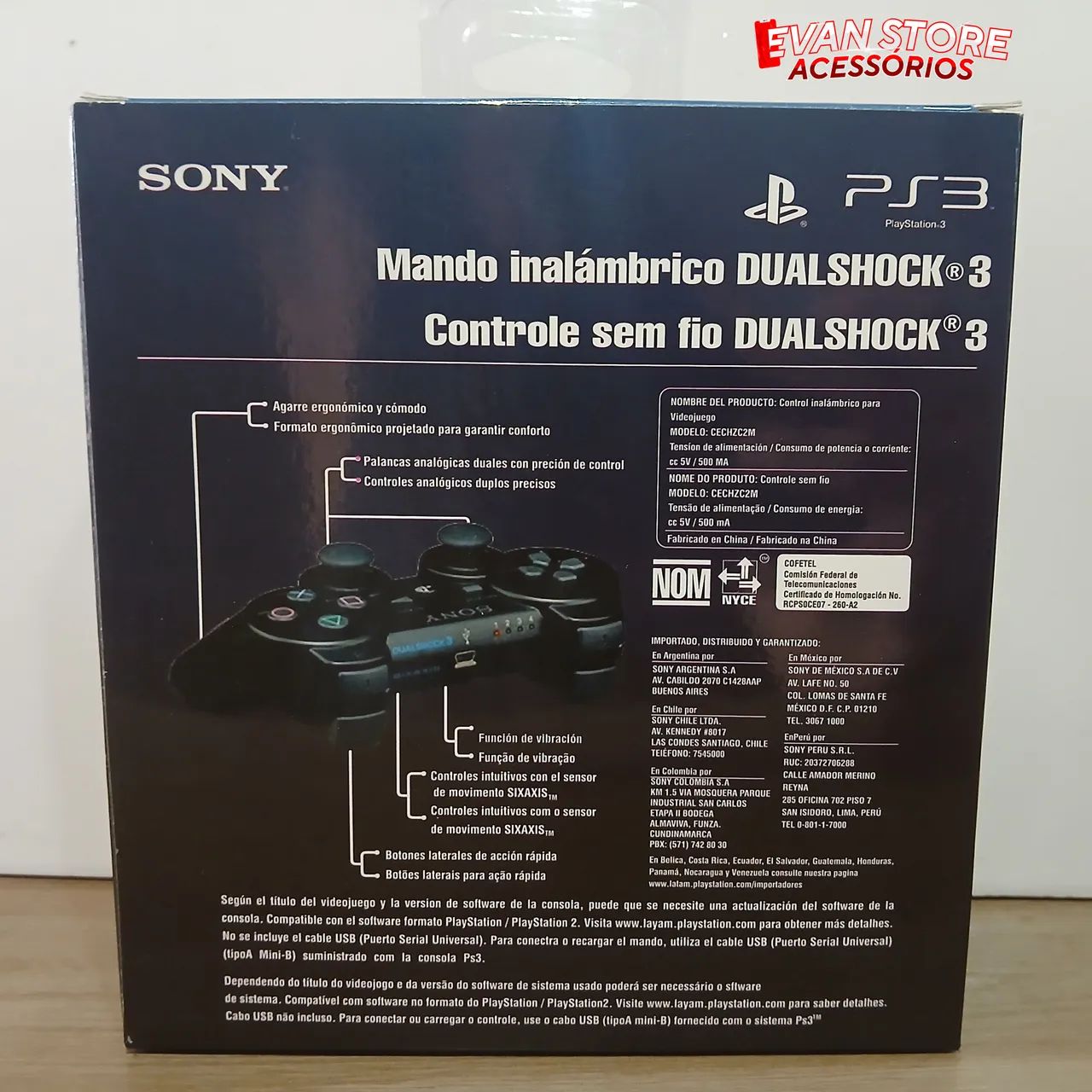 Controle ps3 dualshock 3  - Foto 2