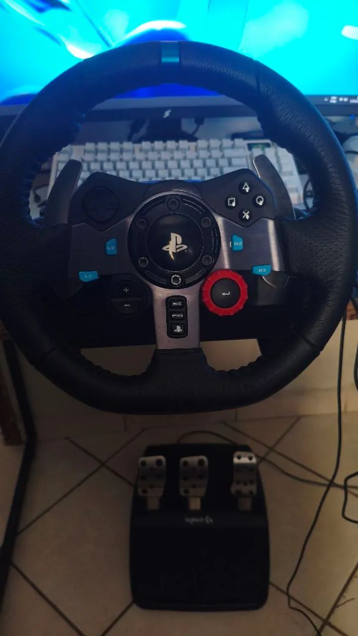 Volante g29 com Câmbio 