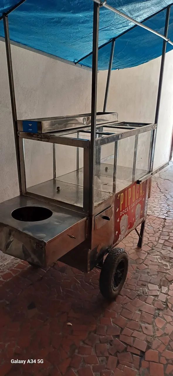 Carrinho de pipoca  - Foto 4