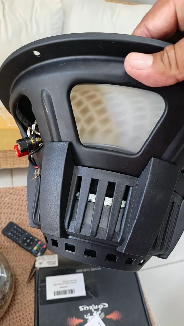 Subwoofer UXP 12 10 polegadas com LED  - Foto 3