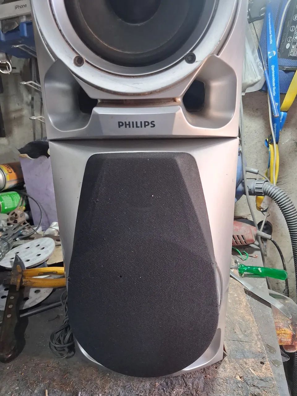 Caixas acústicas Philips antigas funcionando - Foto 3