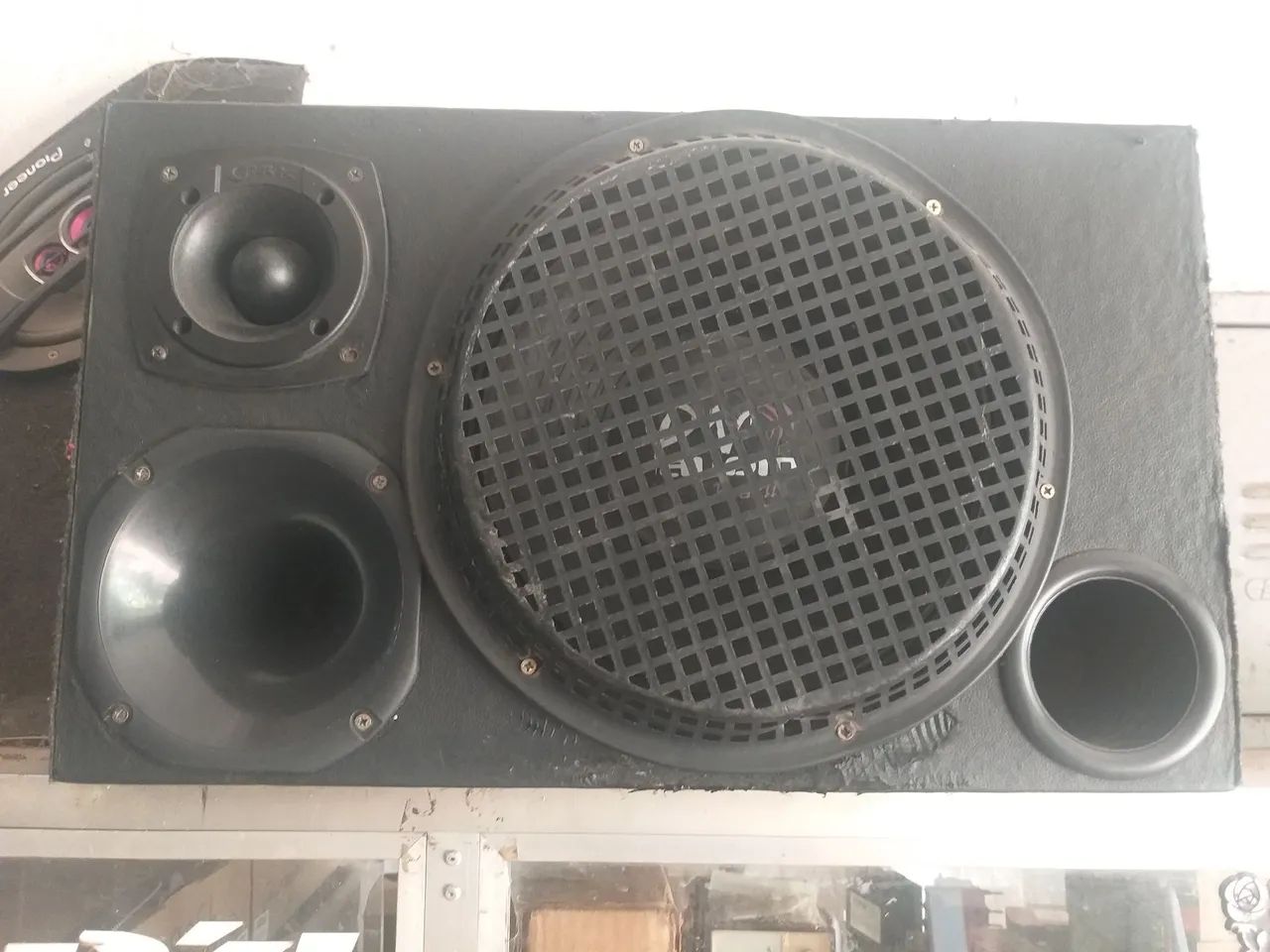 Caixa de som 12" corneta é tweet. Com módulo  - Foto 5