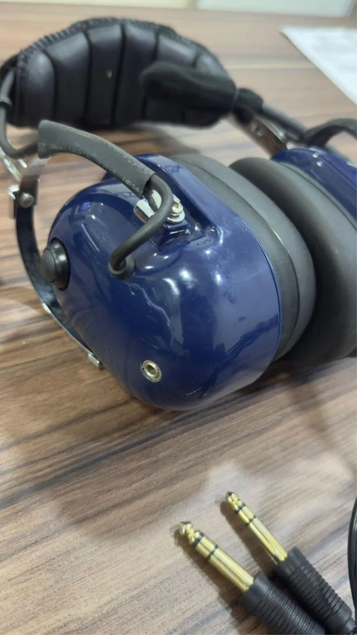 Headset Aeronáutico Dual Plug - Foto 3