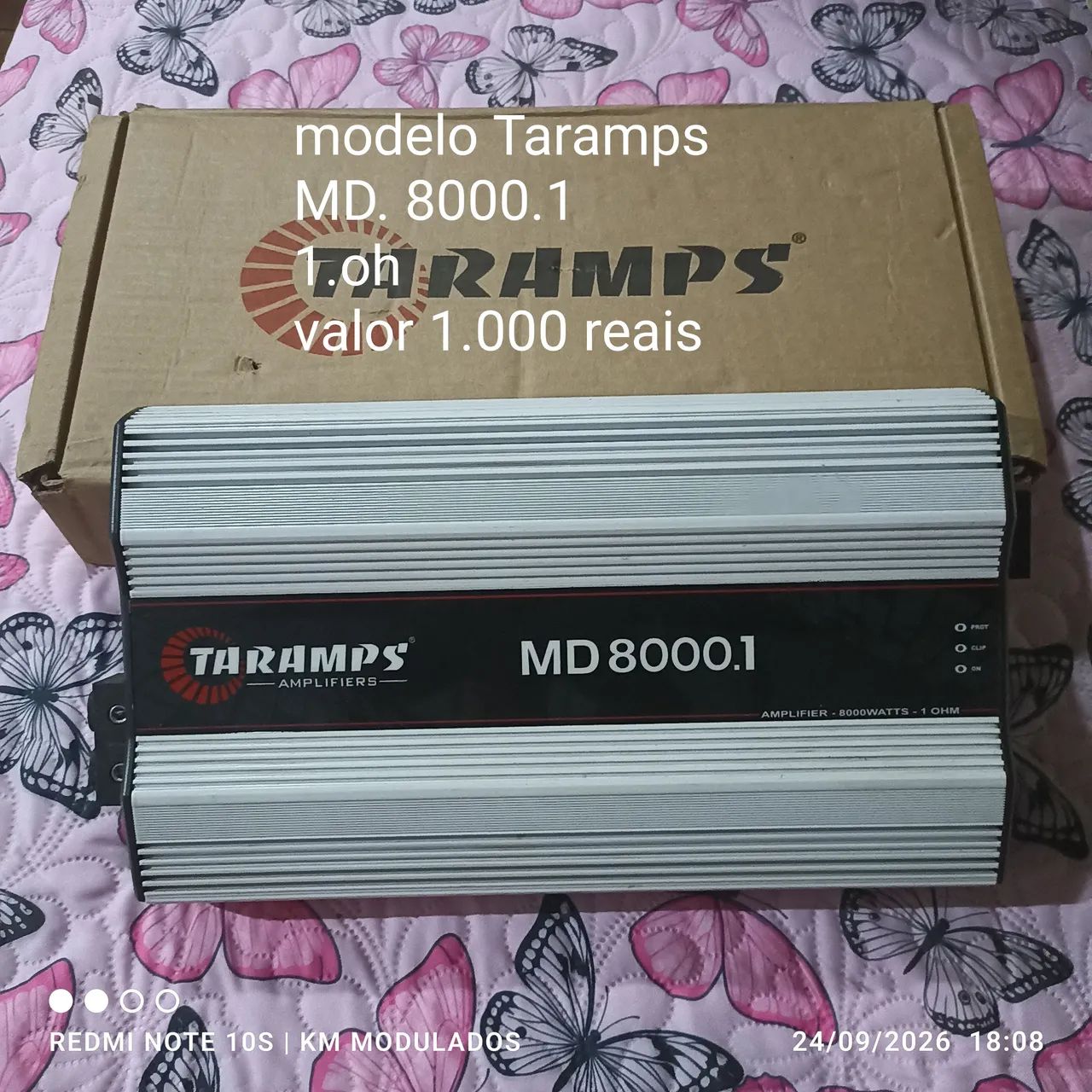 Módulo amplificador Taramps 8.000.1 - Foto 2