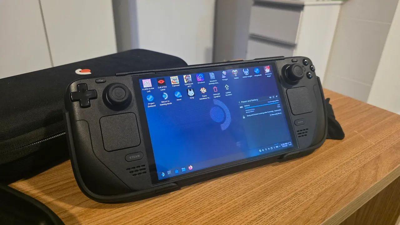 Steam Deck Oled 512gb + SSD 128gb + Acessórios  - Foto 3