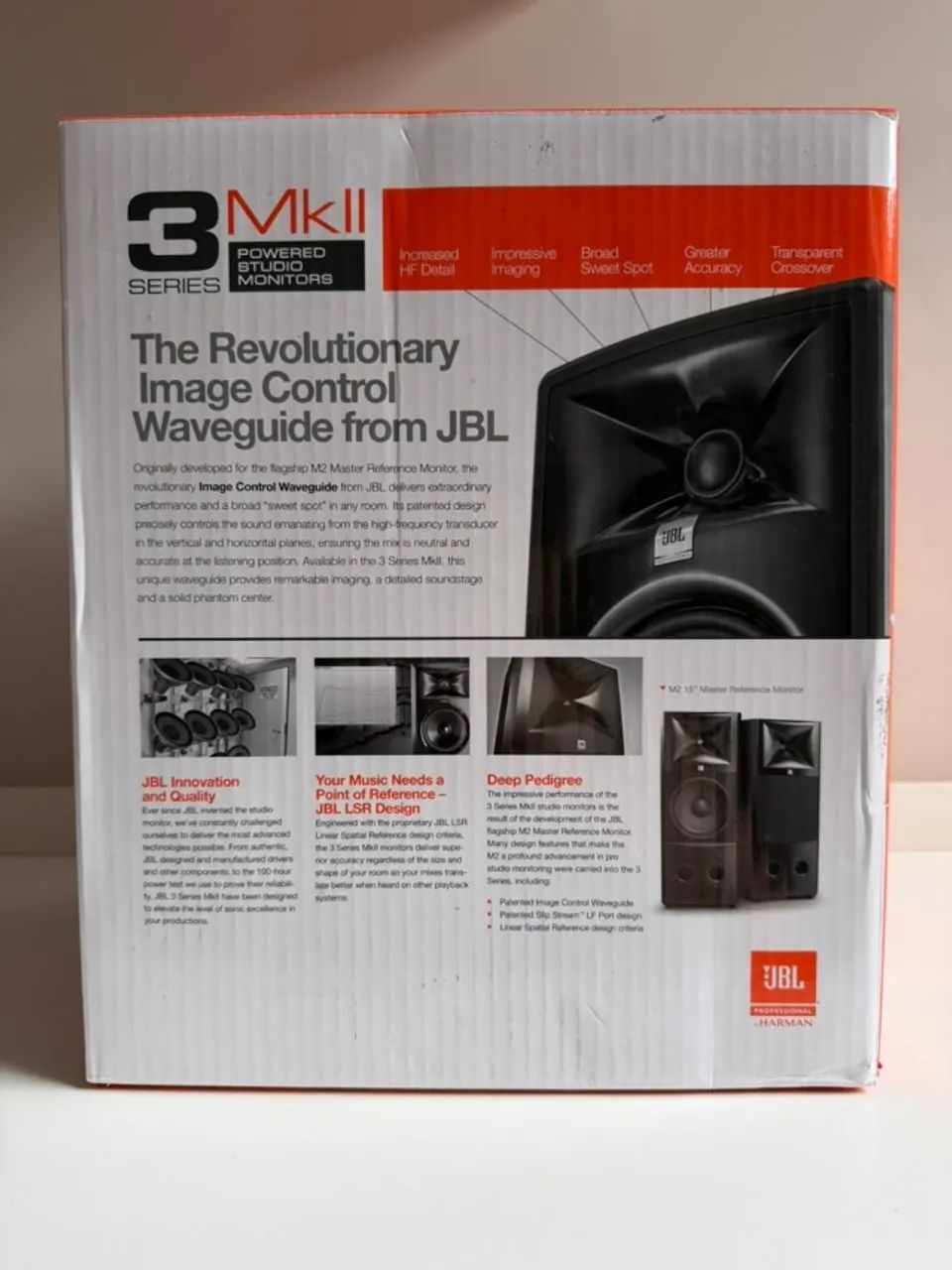 Monitor de Referência JBL 305P MKII, Ativa, 5 Polegadas, Preto - Novo, lacrado - Foto 2