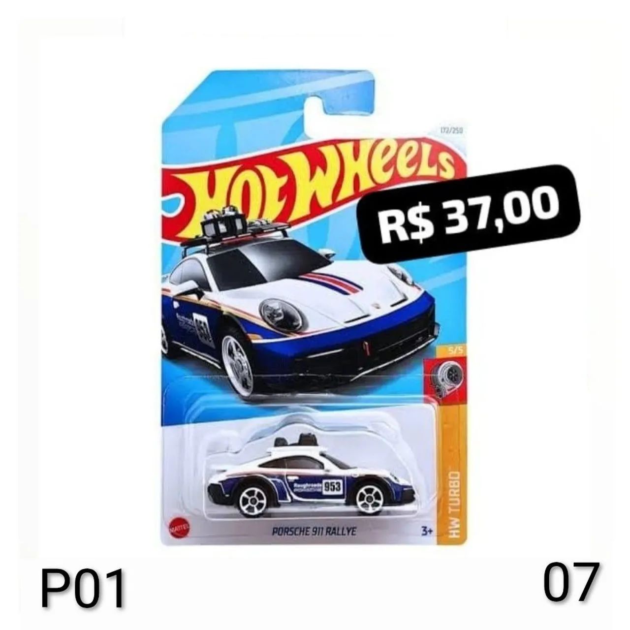 Hotwheels Porsche 911 Rallye