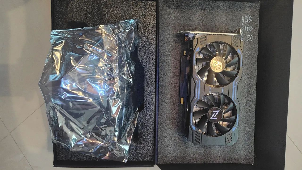 PLACA DE VIDEO GTX 1660 TI ! FUNCIONANDO PERFEITAMENTE !  (RODA TUDO) - Foto 2