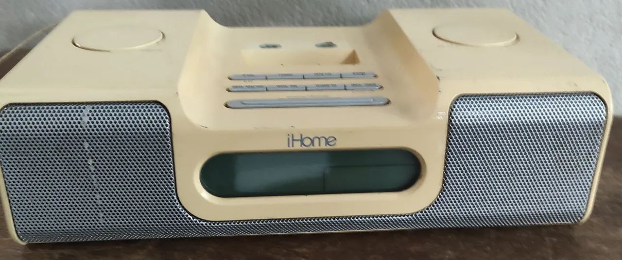 Rádio relógio e com entrada para ipod IHome  - Foto 5