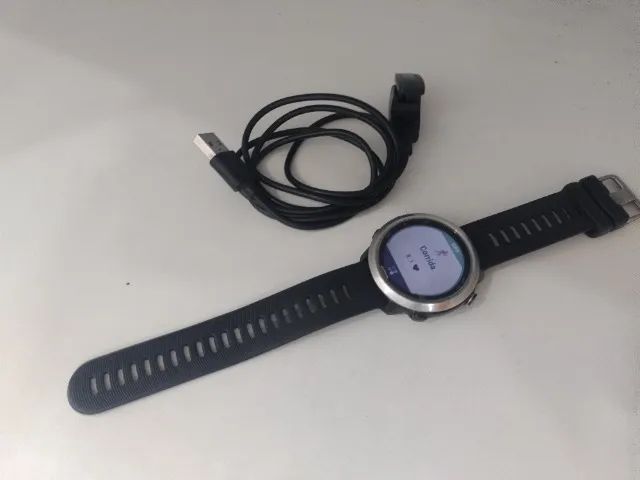 Relogio com GPS e frequencimetro Garmin Forerunner 645 Music - Foto 4