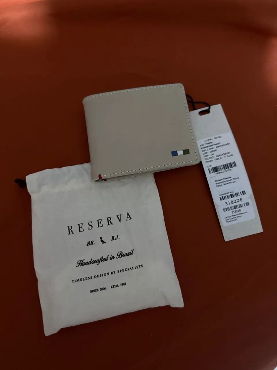 Carteira Reserva Parma Bege - Foto 2