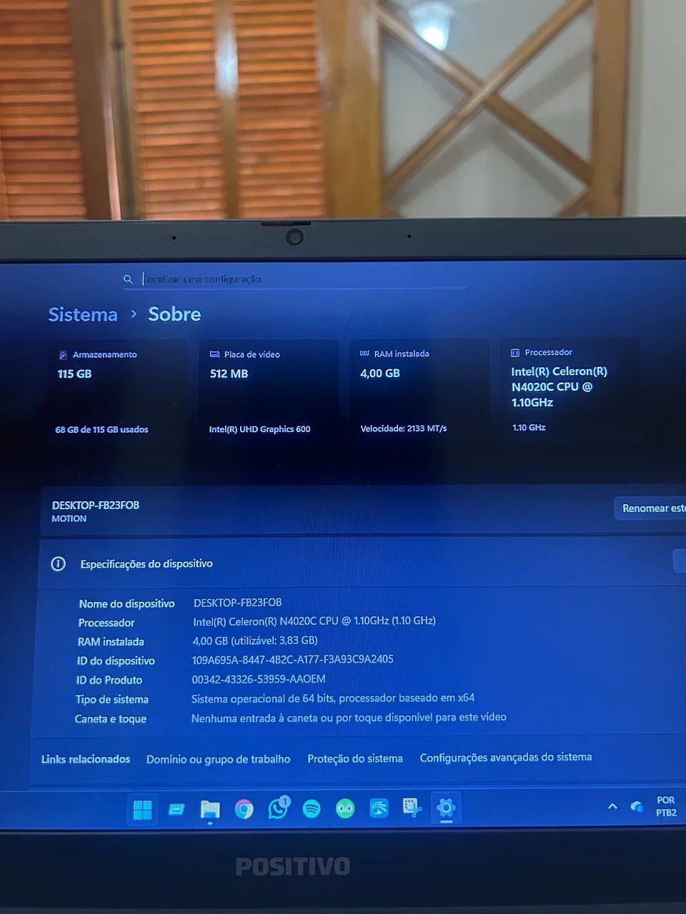 Notebook Positivo  - Foto 2