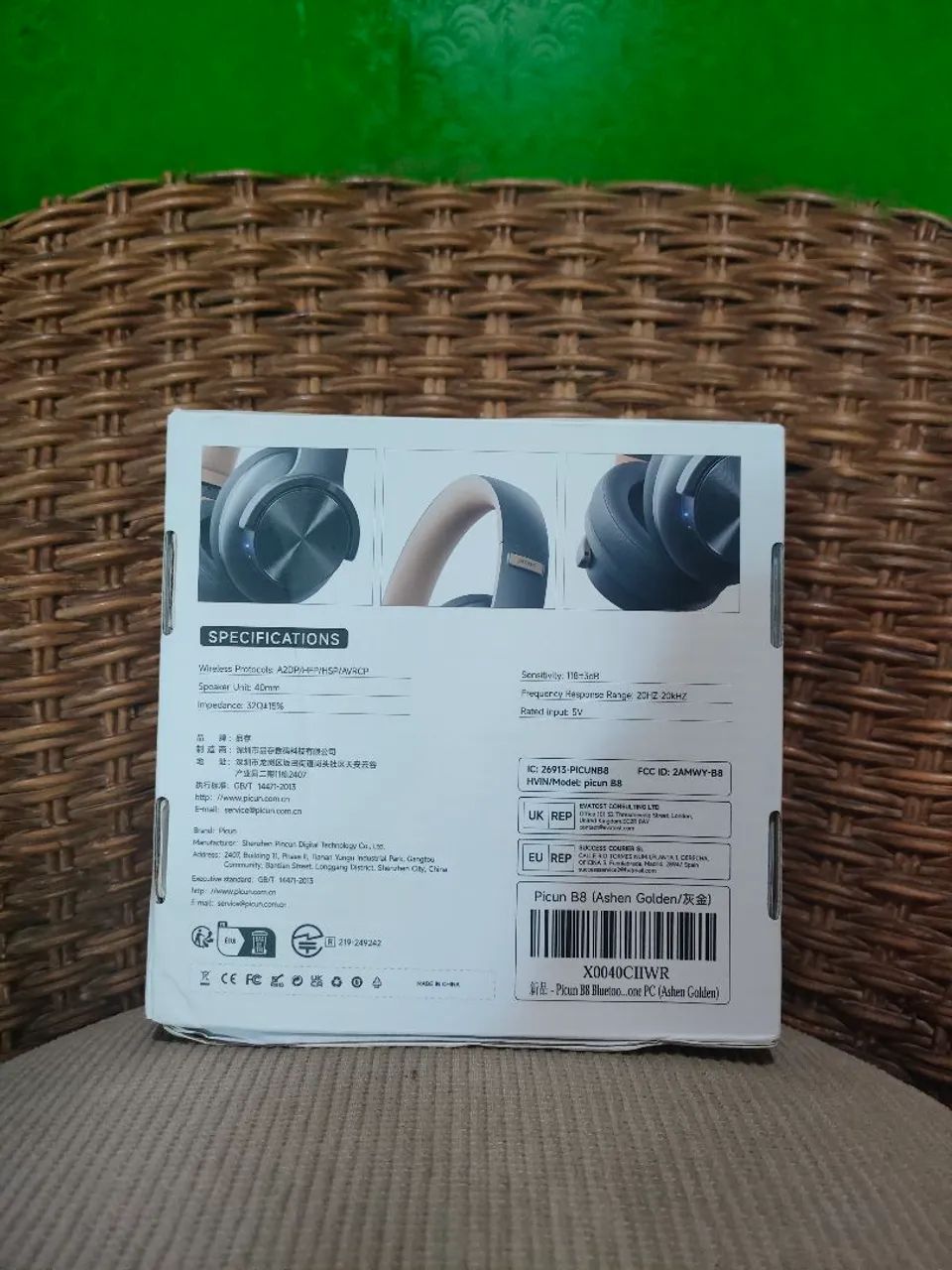 Fone de ouvido Wireless Picun B8 - Foto 4