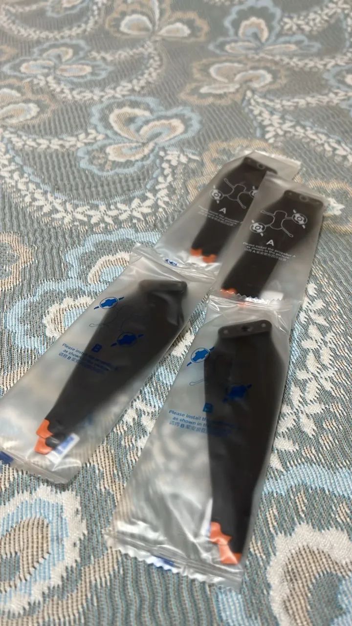 Hélice para Drone DJI AIR 3S , kit com duas A e duas B, novas. - Foto 2
