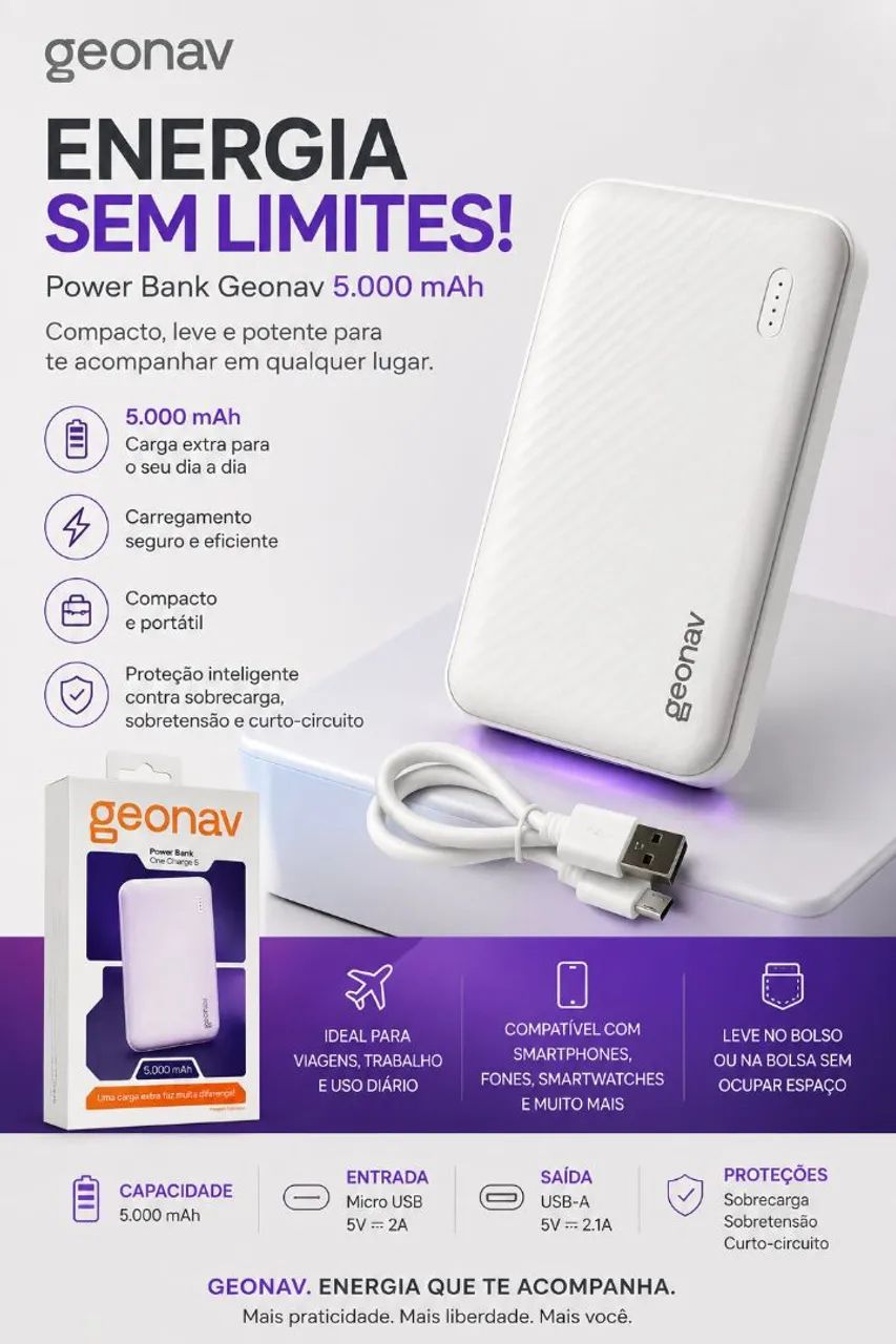 Mini Power bank ( Geonav )