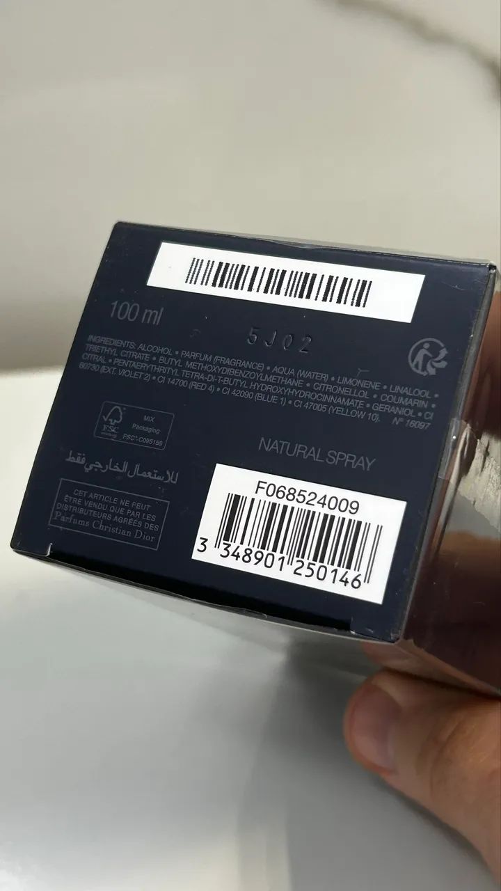 Dior Sauvage EDT (Eau de Toilette) 100ml - Foto 3