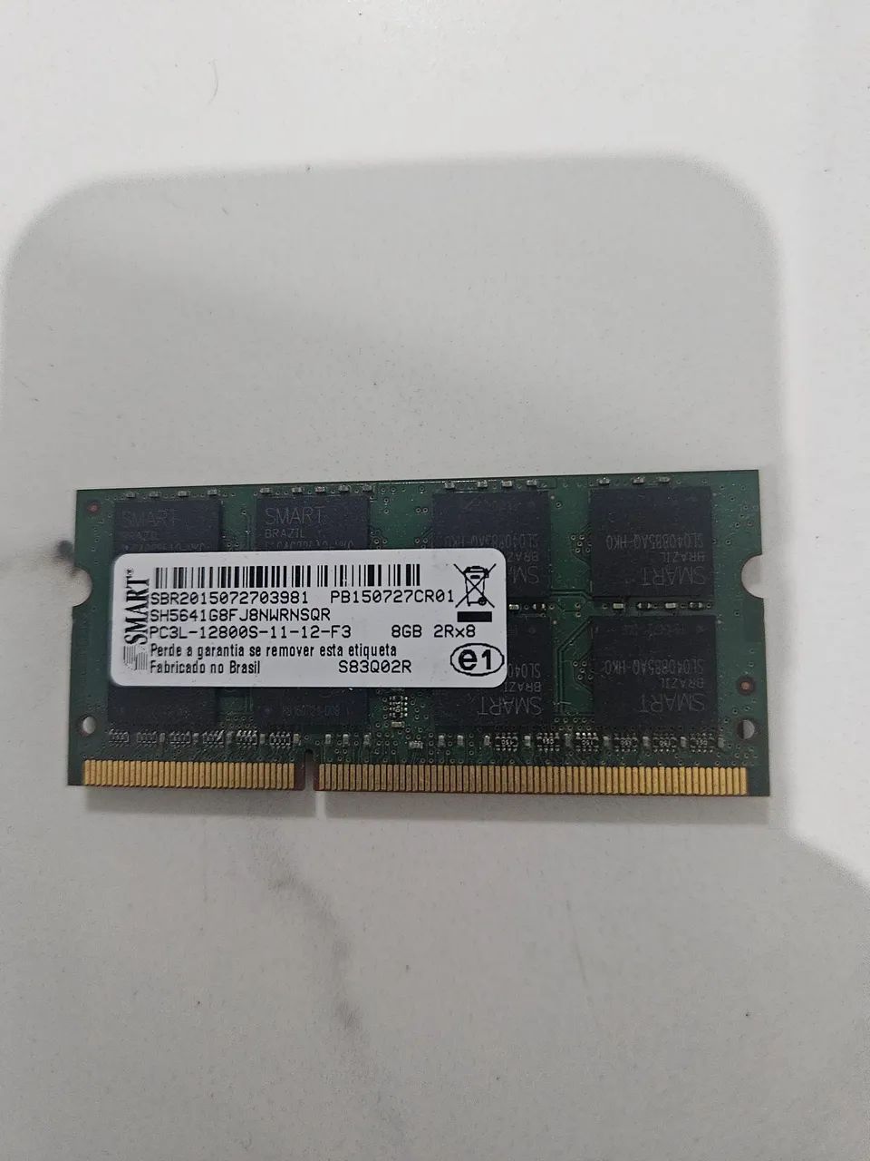 Memória ddr3 8gb453825714591508480