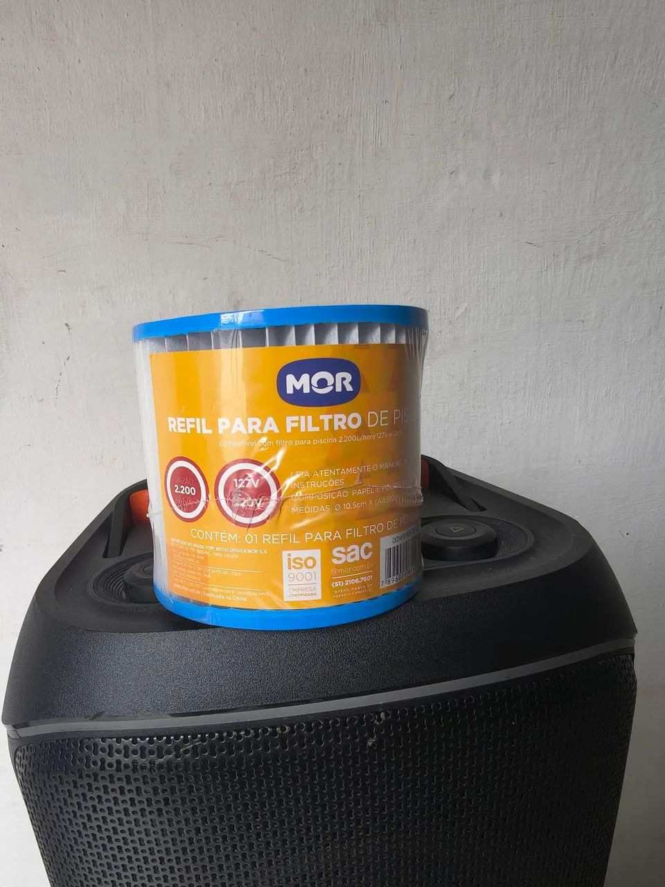 Kit 6 Refil para filtro de piscina 
