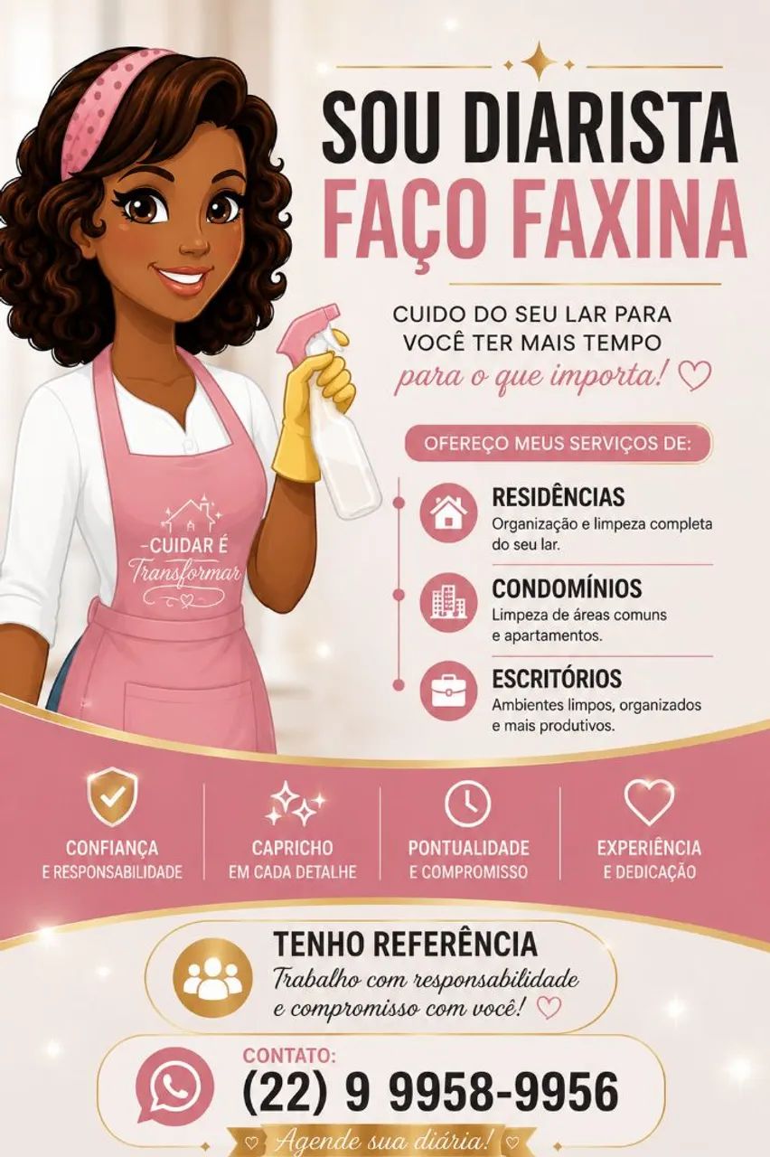 Faxineira/Diarista