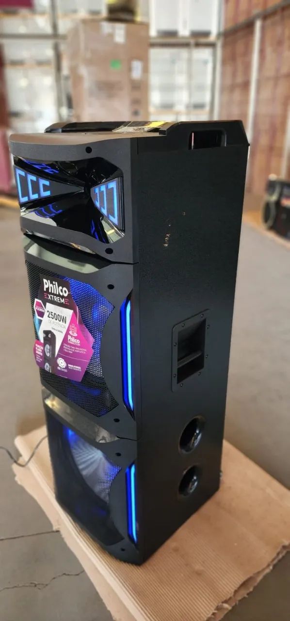 Caixa de Som Philco PCX30000 2500W RMS Bluetooth