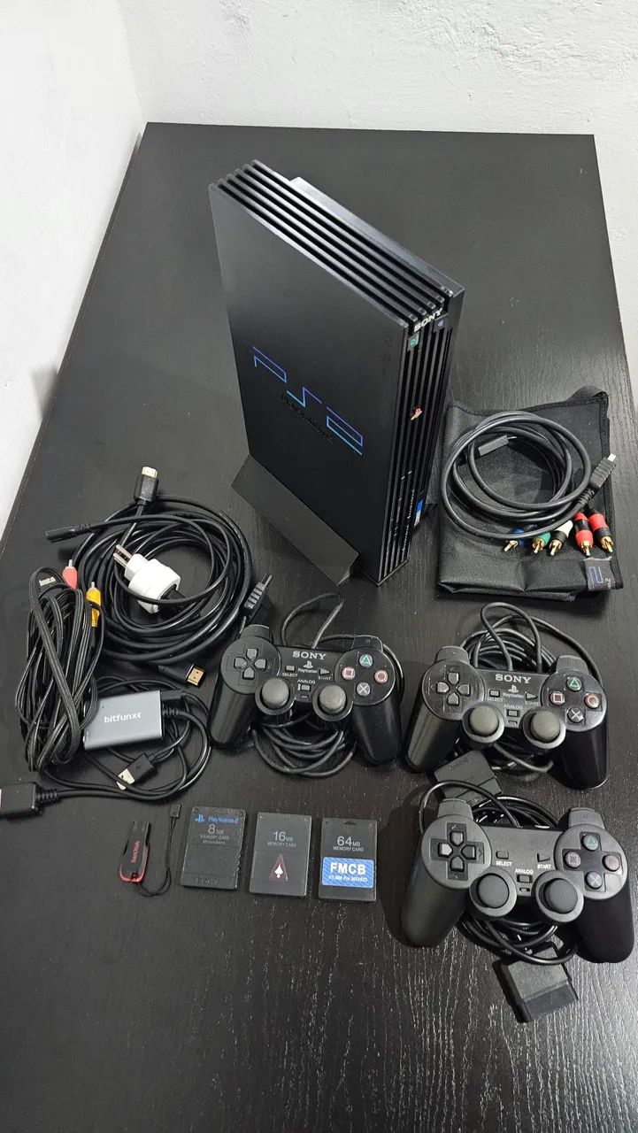PS2 Fat Desbloqueado - Foto 2