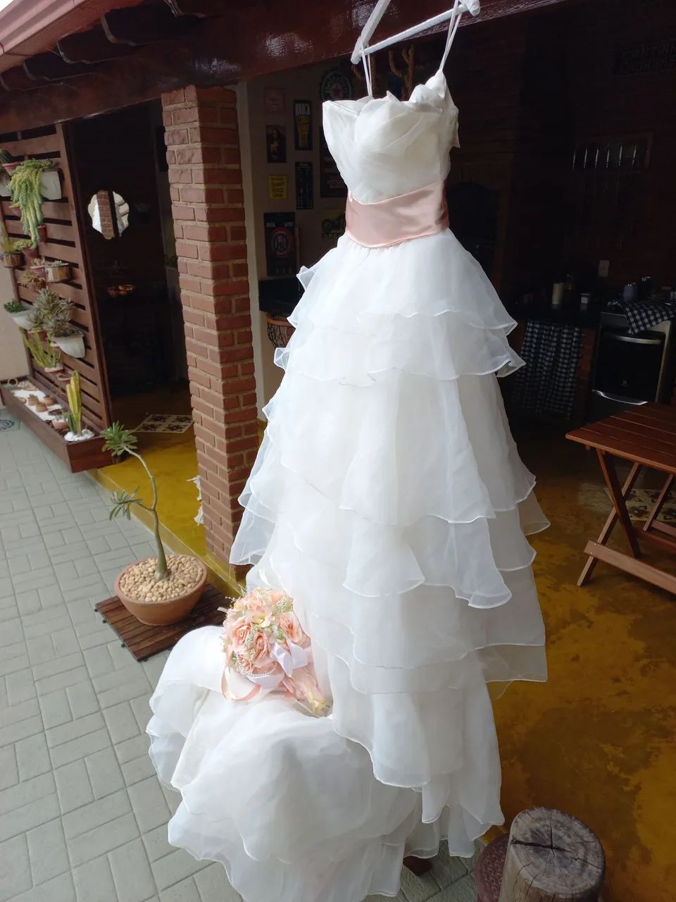 Vestido de noiva Tam 38  - Foto 3