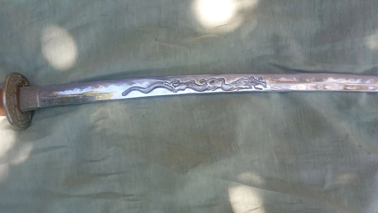 Katana de aço  - Foto 2