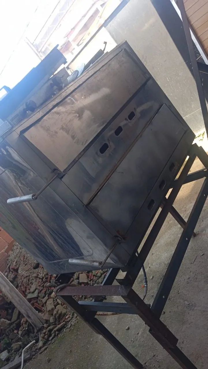 Forno a gás para pizza e bolo  - Foto 4
