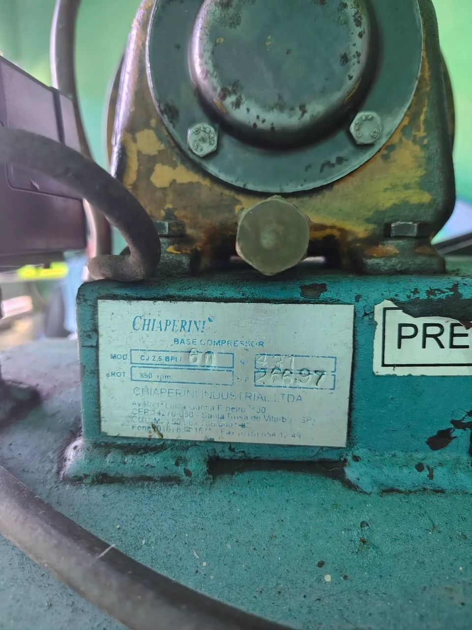 Compressor de Ar Monocilíndrico Chiaperini - Foto 2